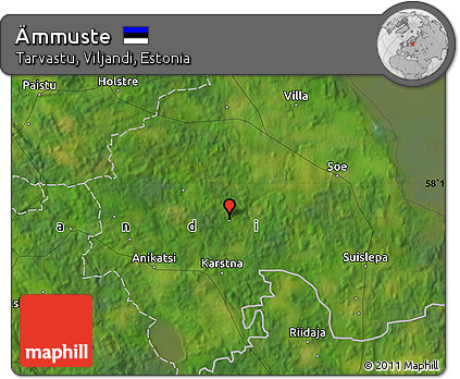 Satellite Map of Ämmuste