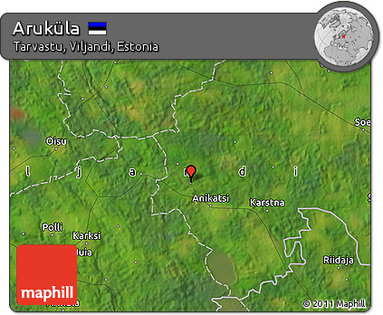 Satellite Map of Aruküla