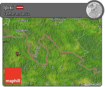 Satellite Map of Ipiķi