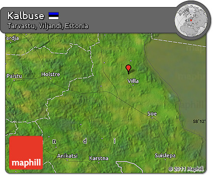 Satellite Map of Kalbuse