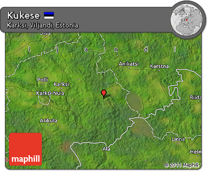 Satellite Map of Kukese