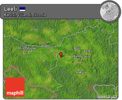 Satellite Map of Leeli