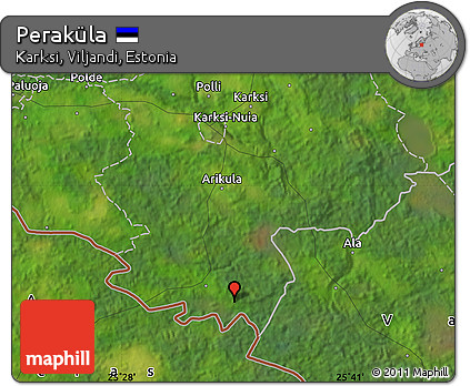 Satellite Map of Peraküla