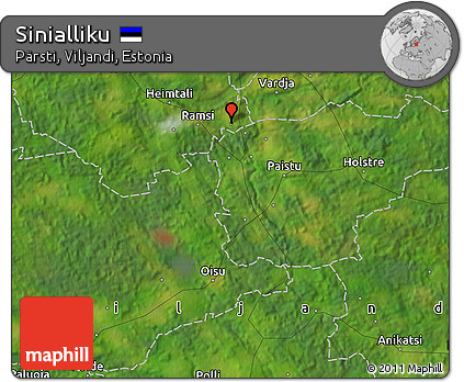 Satellite Map of Sinialliku