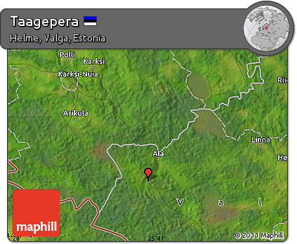 Satellite Map of Taagepera