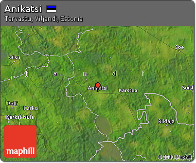 Satellite Map of Anikatsi