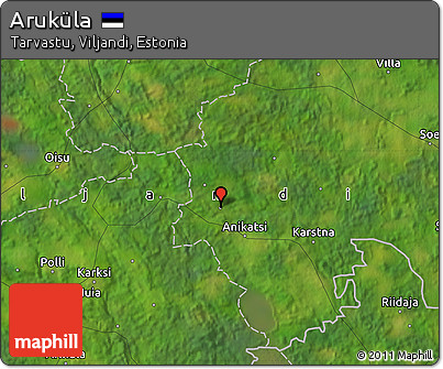 Satellite Map of Aruküla