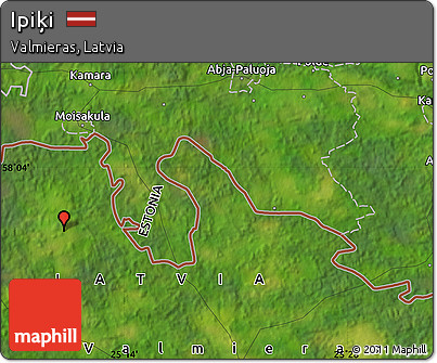 Satellite Map of Ipiķi