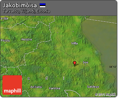 Satellite Map of Jakobimõisa