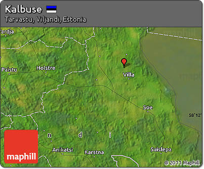 Satellite Map of Kalbuse