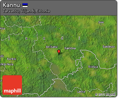 Satellite Map of Kannu