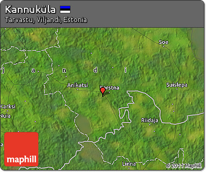 Satellite Map of Kannuküla