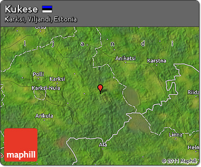 Satellite Map of Kukese