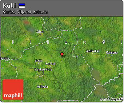 Satellite Map of Kulli