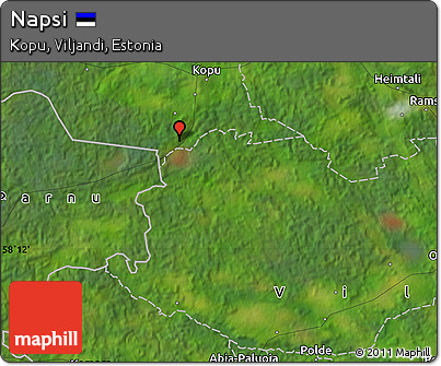 Satellite Map of Napsi
