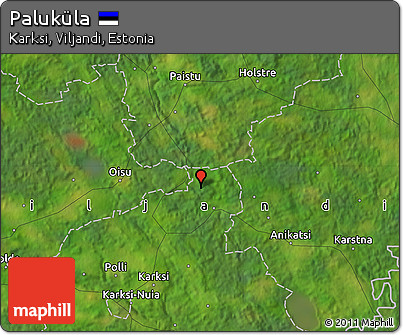 Satellite Map of Paluküla