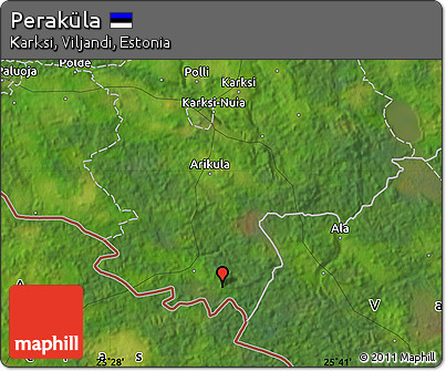 Satellite Map of Peraküla