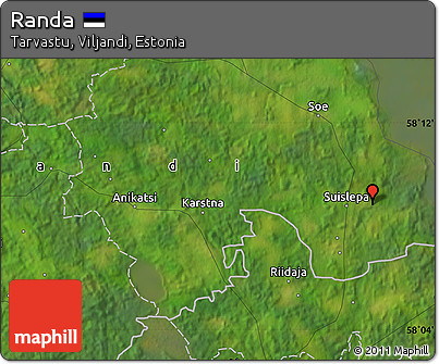 Satellite Map of Randa