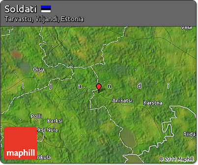 Satellite Map of Soldati