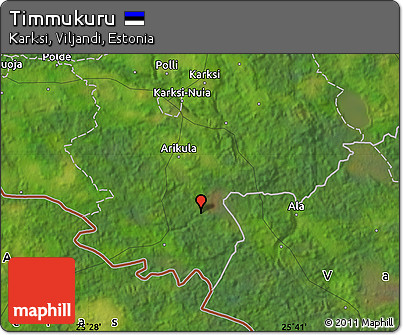 Satellite Map of Timmukuru