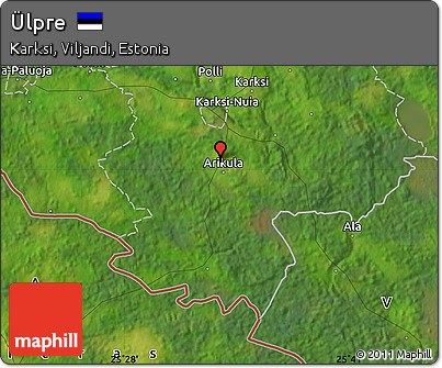 Satellite Map of Ülpre