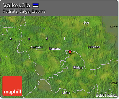 Satellite Map of Väikeküla