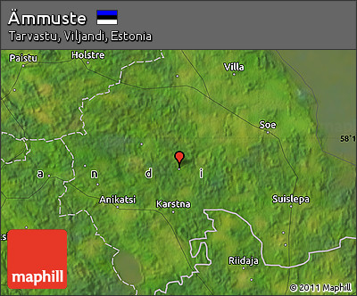 Satellite Map of Ämmuste