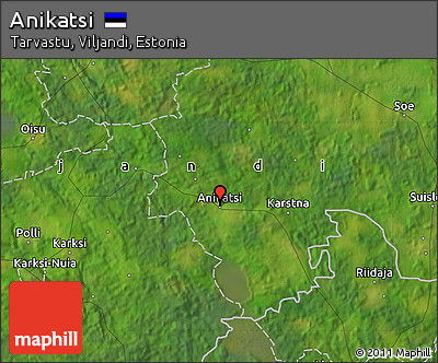 Satellite Map of Anikatsi