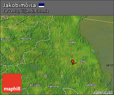 Satellite Map of Jakobimõisa