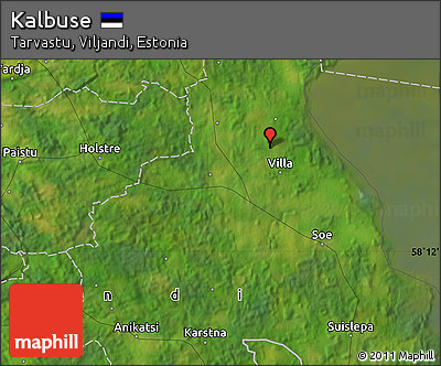 Satellite Map of Kalbuse