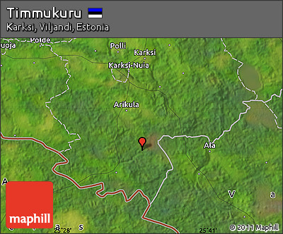 Satellite Map of Timmukuru