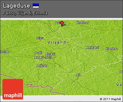 Physical Panoramic Map of Lageduse