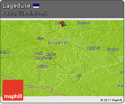 Physical Panoramic Map of Lageduse