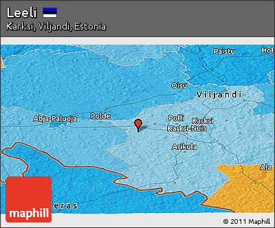 Political Panoramic Map of Leeli