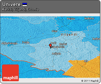 Political Panoramic Map of Univere
