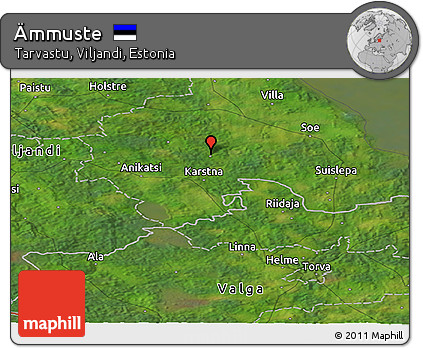 Satellite Panoramic Map of Ämmuste