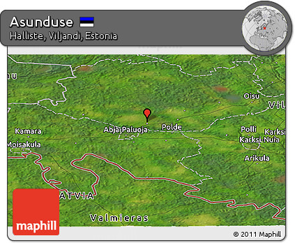 Satellite Panoramic Map of Asunduse