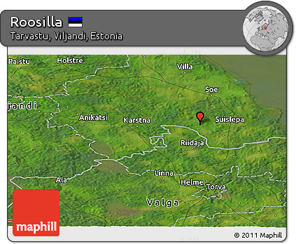 Satellite Panoramic Map of Roosilla