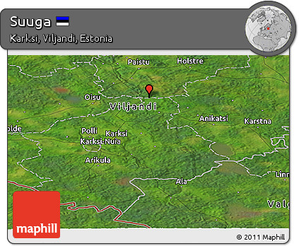 Satellite Panoramic Map of Suuga
