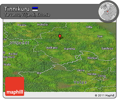 Satellite Panoramic Map of Tinnikuru