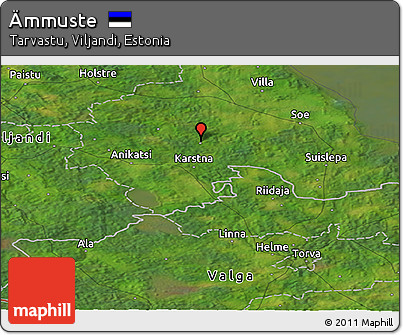 Satellite Panoramic Map of Ämmuste