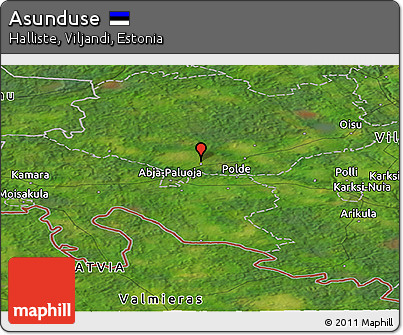 Satellite Panoramic Map of Asunduse