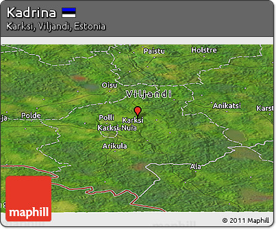 Satellite Panoramic Map of Kadrina