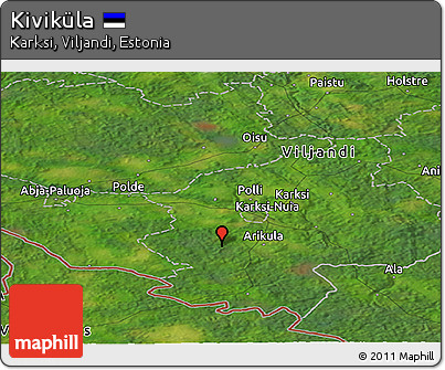 Satellite Panoramic Map of Kiviküla
