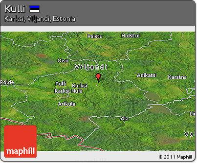 Satellite Panoramic Map of Kulli