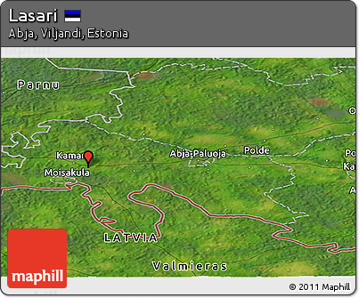 Satellite Panoramic Map of Lasari