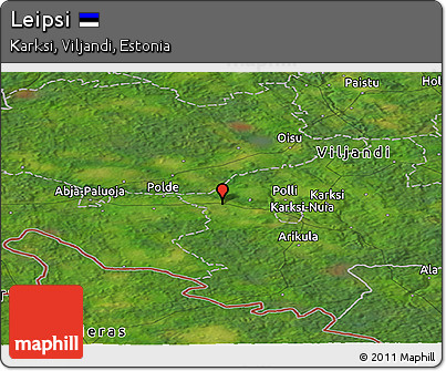 Satellite Panoramic Map of Leipsi