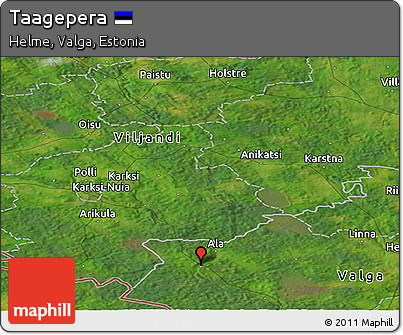 Satellite Panoramic Map of Taagepera