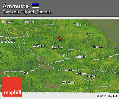 Satellite Panoramic Map of Ämmuste