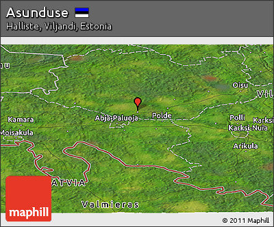 Satellite Panoramic Map of Asunduse